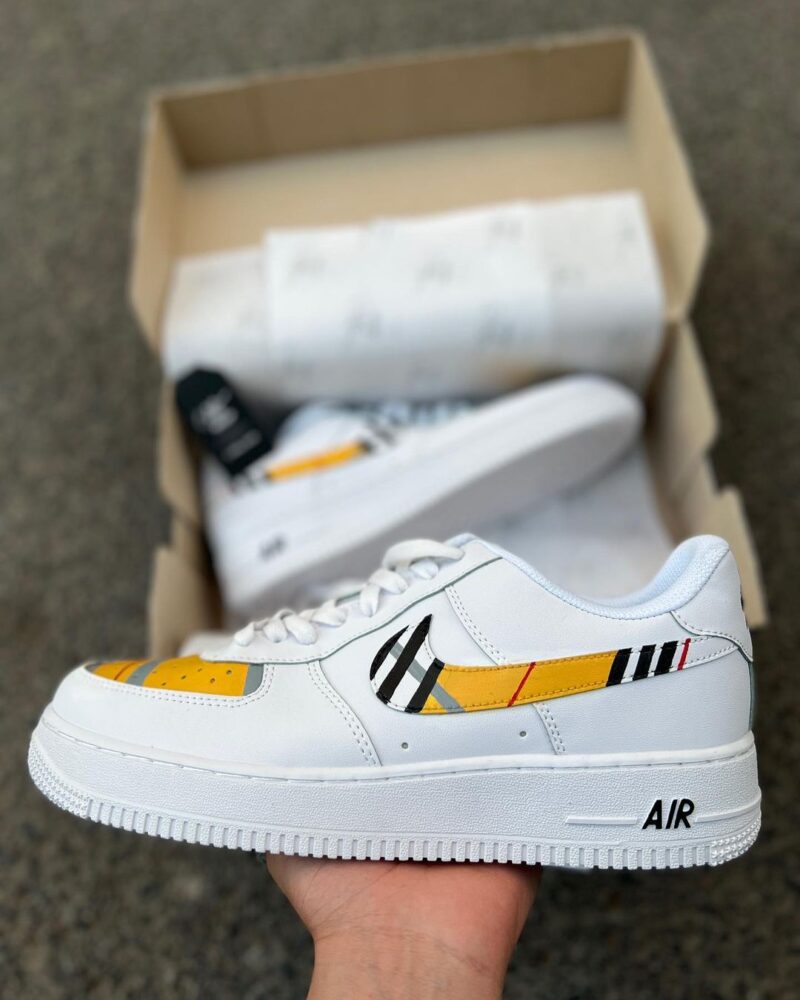 Burberry Air Force 1 Custom