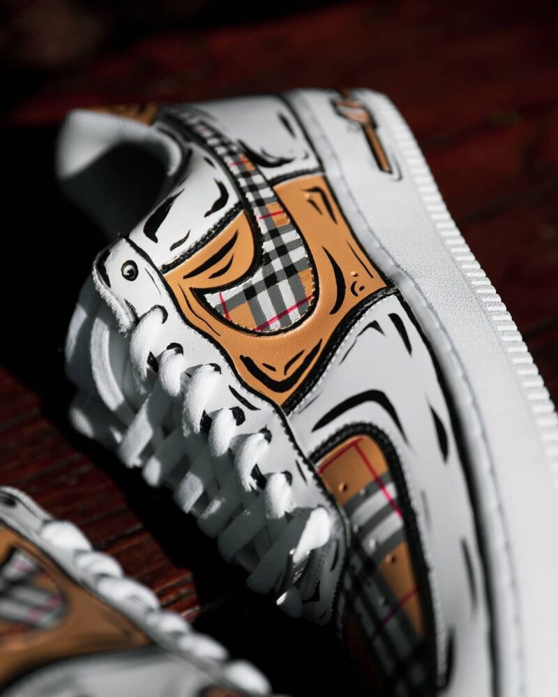 Burberry Air Force 1 Custom