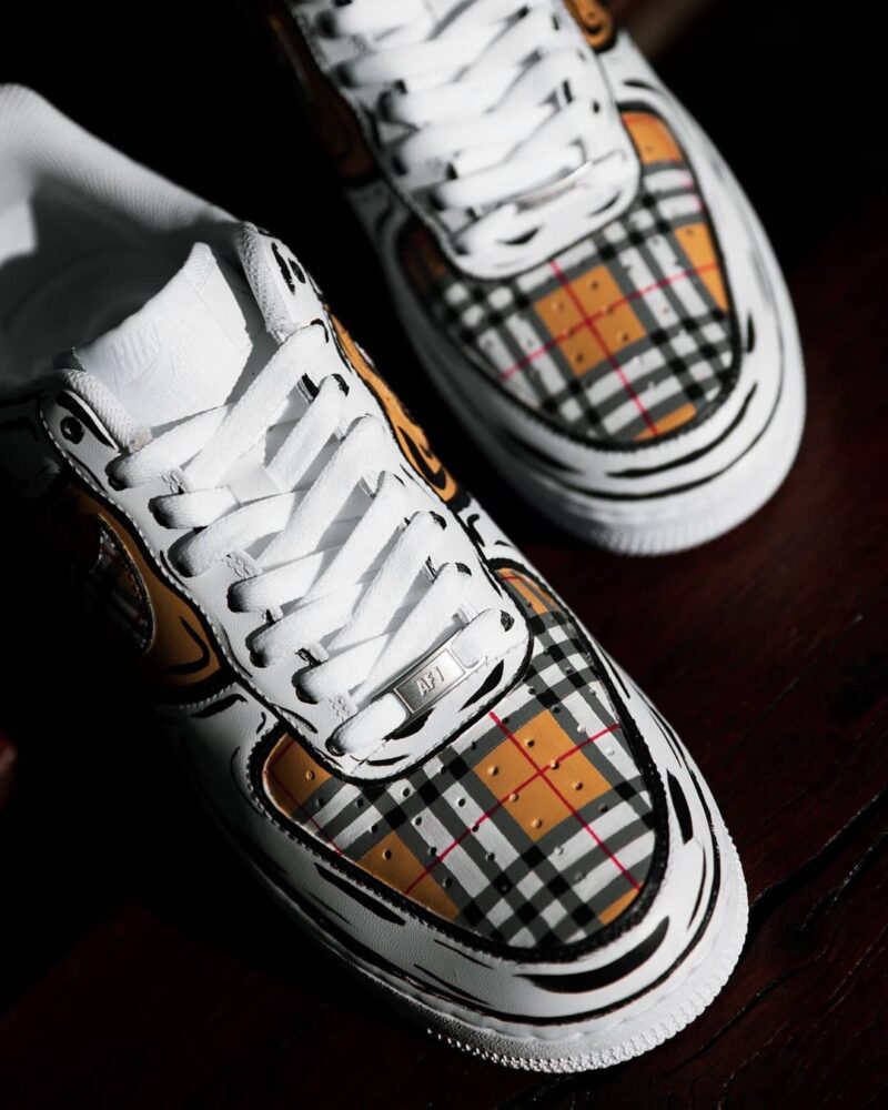 Burberry Air Force 1 Custom