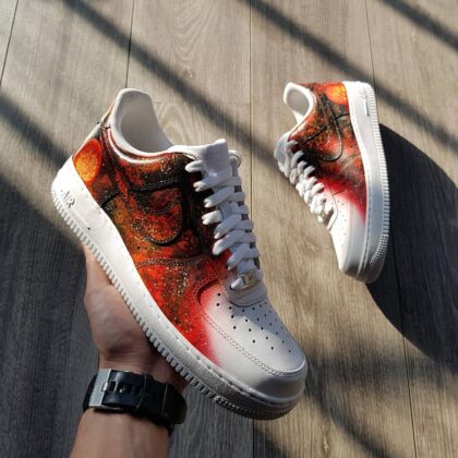 Burn Air Force 1 Custom