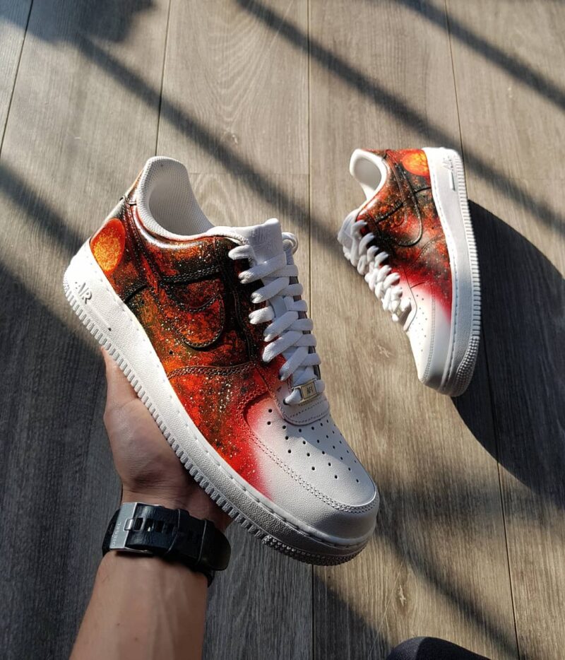 Burn Air Force 1 Custom