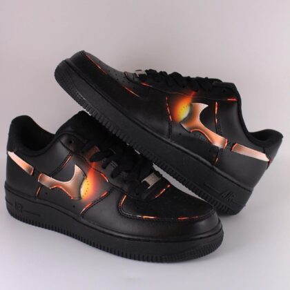 Burning Air Force 1 Custom