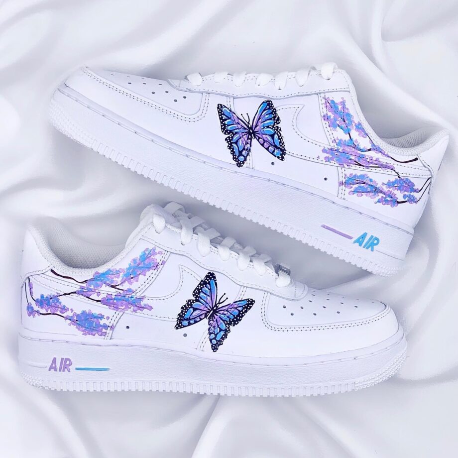 custom af1 butterfly