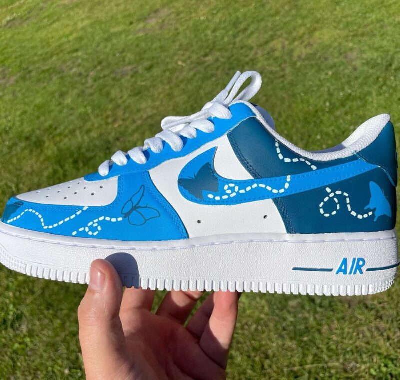 Butterfly Path Air Force 1 Custom