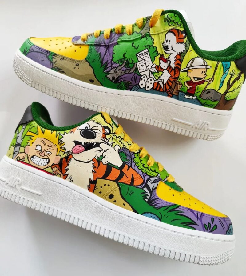 Calvin and Hobbes Air Force 1 Custom