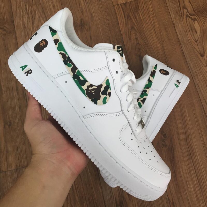 Camo Air Force 1 Custom