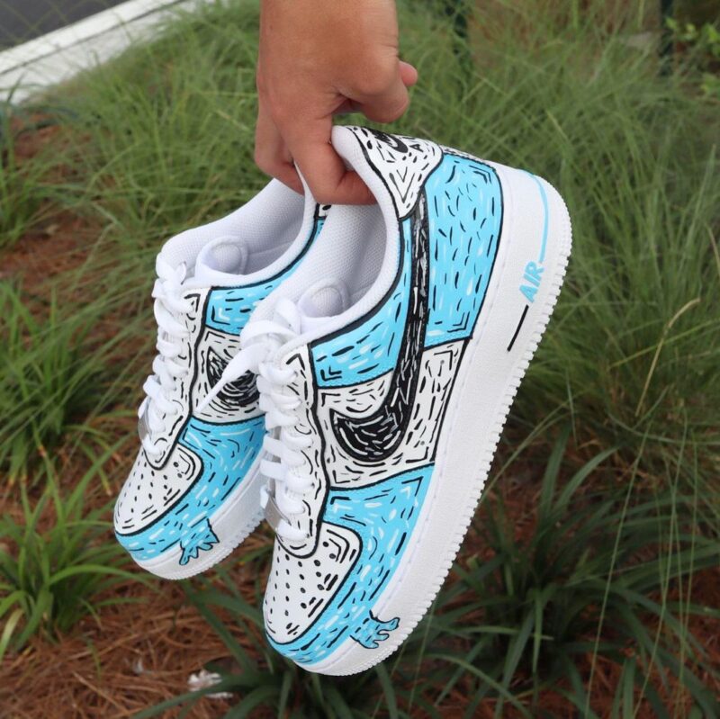 Cartoon Air Force 1 Custom