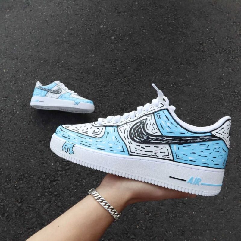 Cartoon Air Force 1 Custom