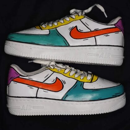 Cartoon Air Force 1 Custom