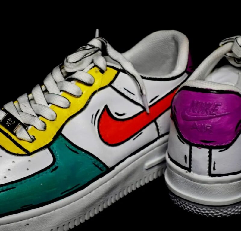 Cartoon Air Force 1 Custom