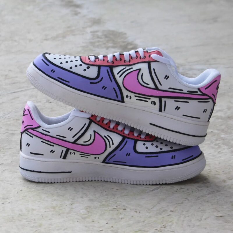 Cartoon Air Force 1 Custom