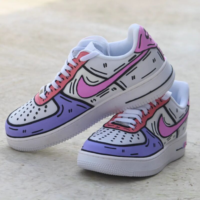 Cartoon Air Force 1 Custom