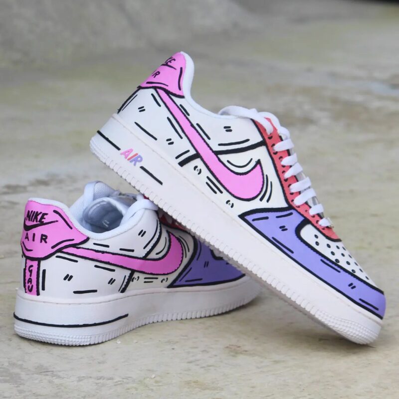 Cartoon Air Force 1 Custom