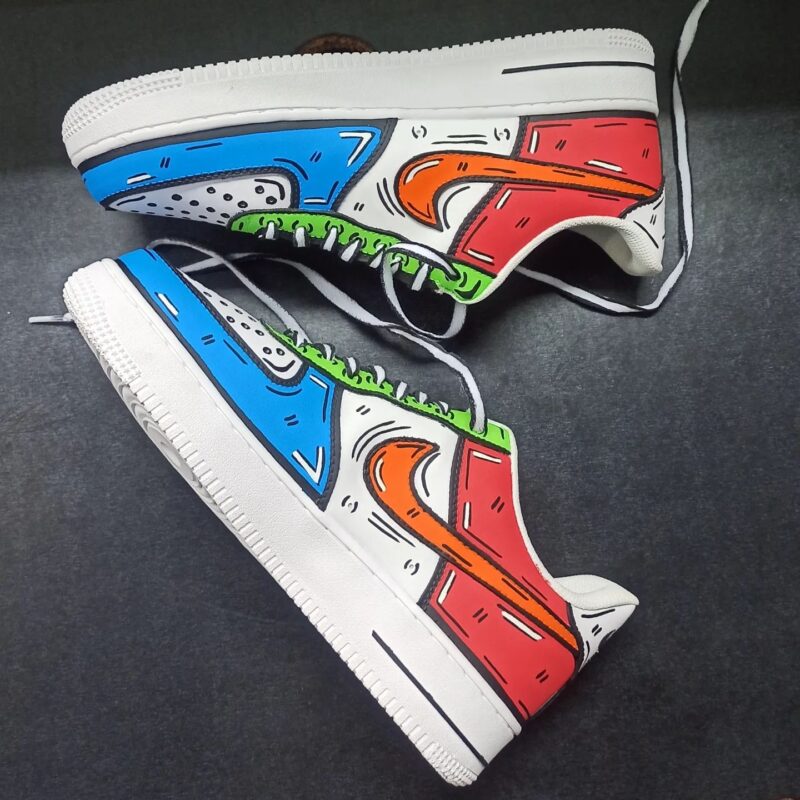 Cartoon Air Force 1 Custom