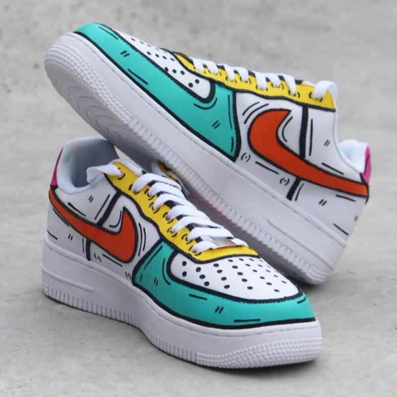 Cartoon Air Force 1 Custom