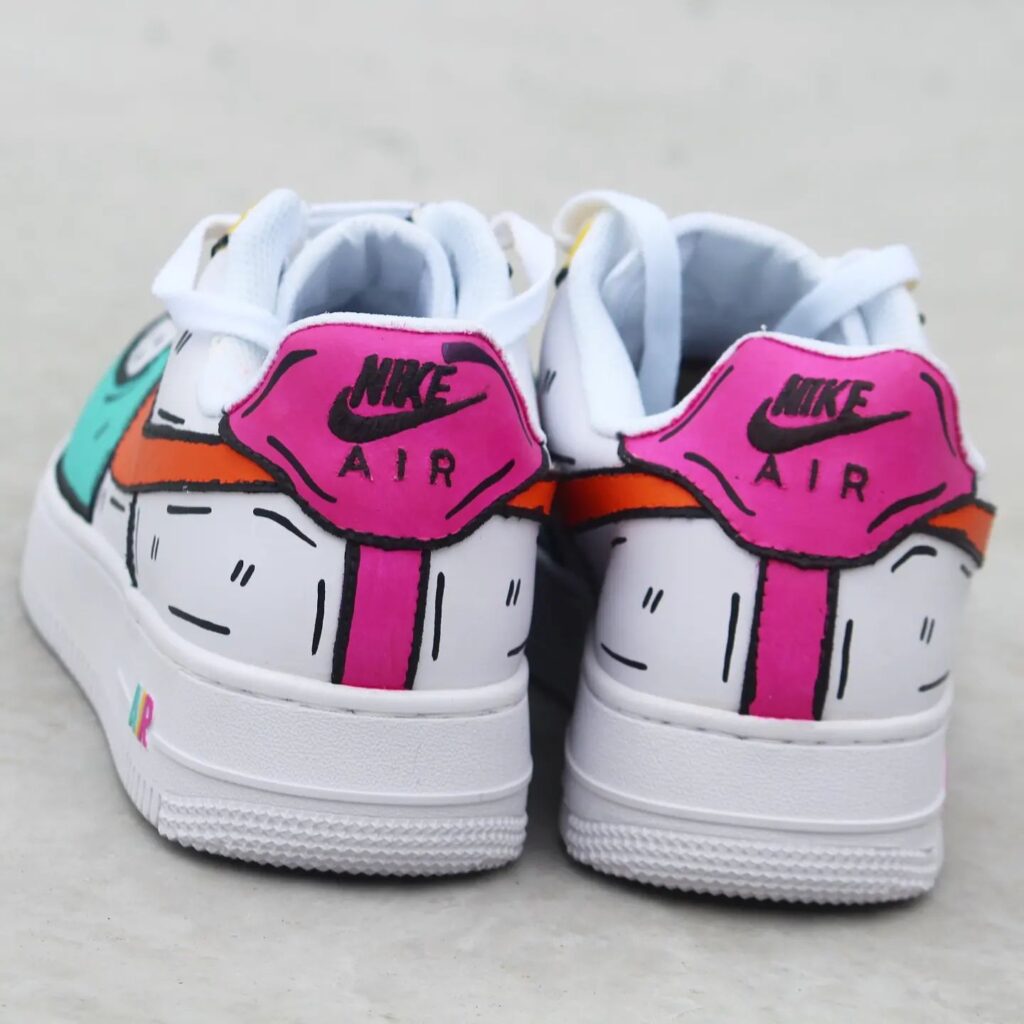 Cartoon Air Force 1 Custom - Daniel Customs