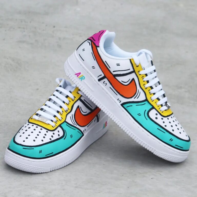 Cartoon Air Force 1 Custom - Daniel Customs