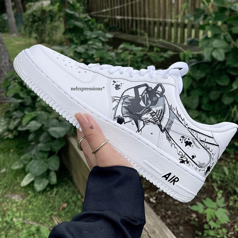 Chainsaw Man Air Force 1 Custom