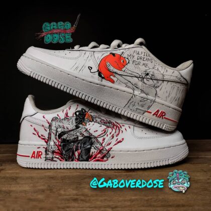 Chainsaw Man Air Force 1 Custom