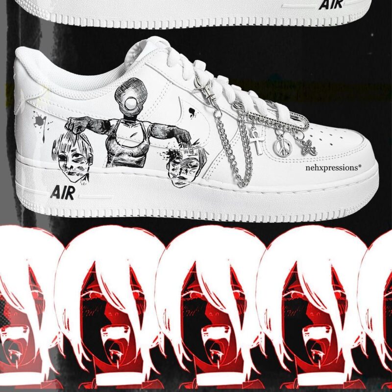 Chainsaw Man Air Force 1 Custom