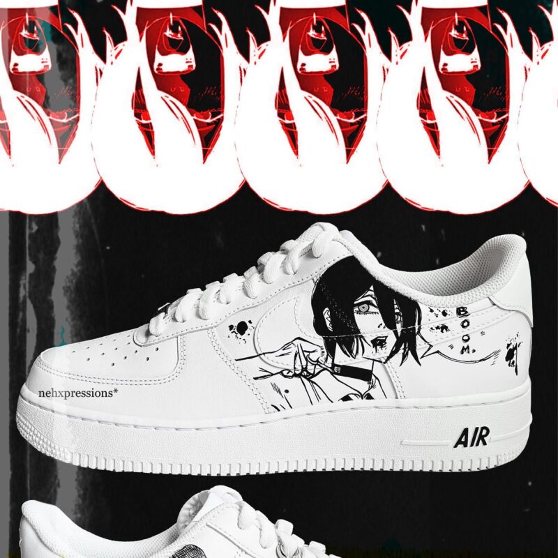 Chainsaw Man Air Force 1 Custom