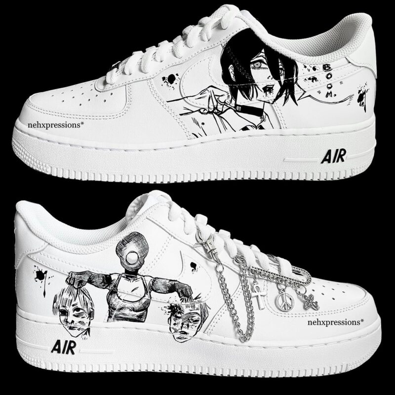 Chainsaw Man Air Force 1 Custom