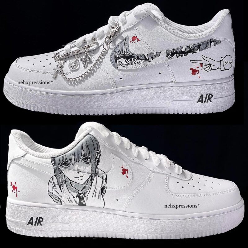 Chainsaw Man Air Force 1 Custom