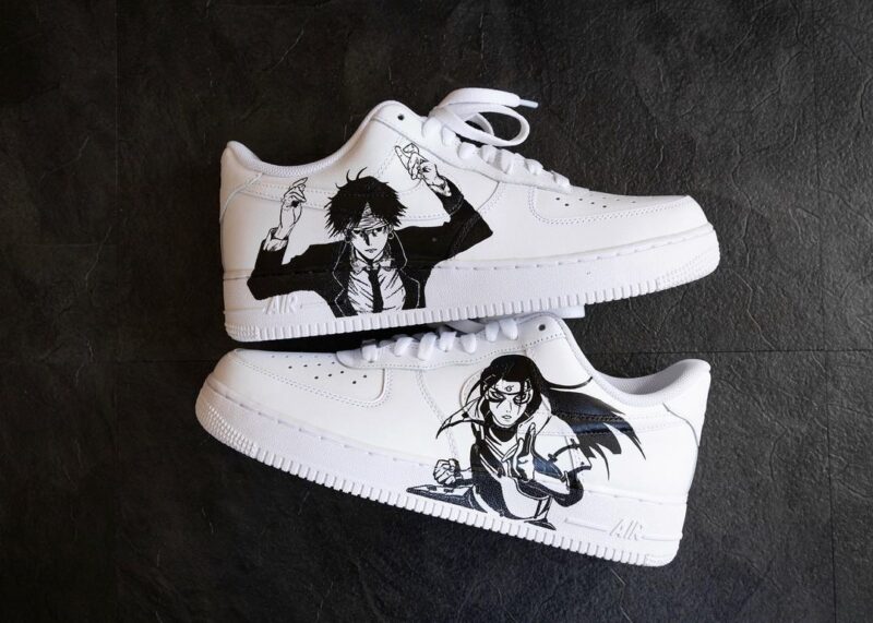 Chrollo x Hashirama Air Force 1 Custom