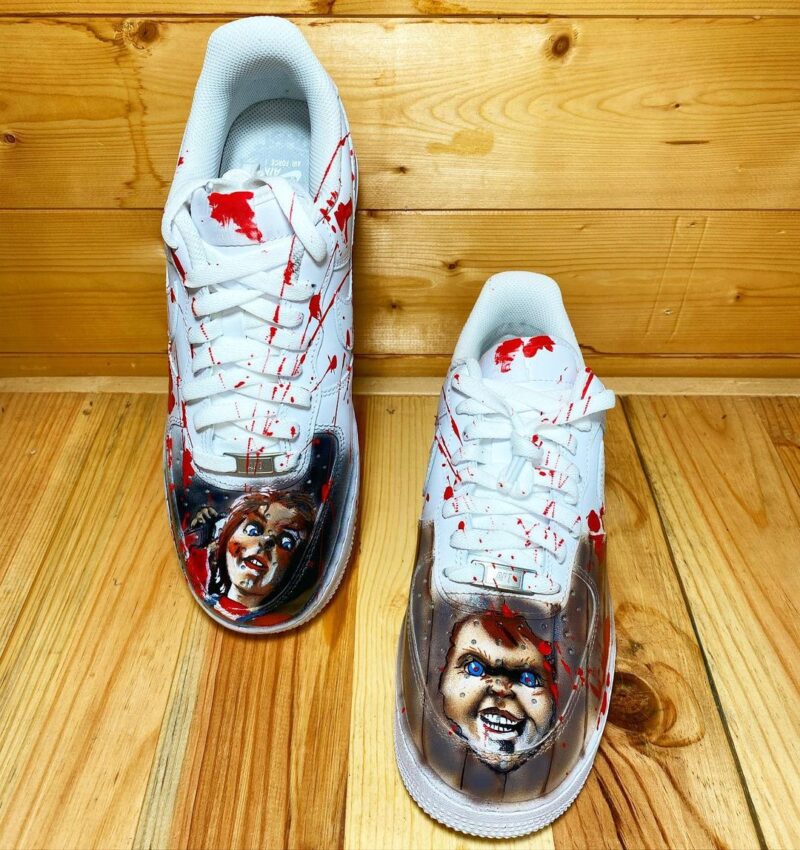 Chucky Air Force 1 Custom