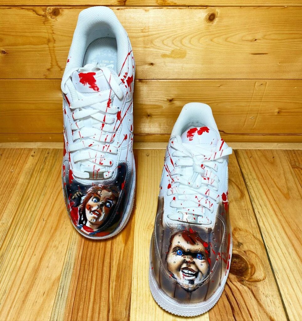 custom air force 1 chucky