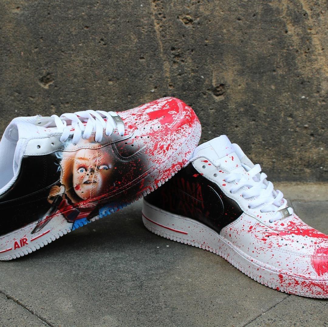 Chucky Air Force 1 Custom