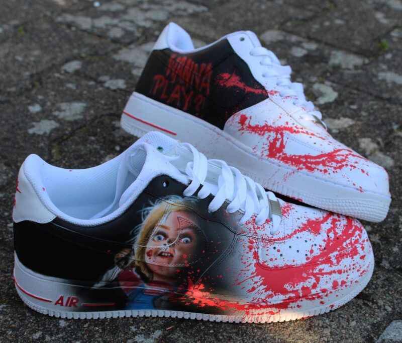 Chucky Air Force 1 Custom