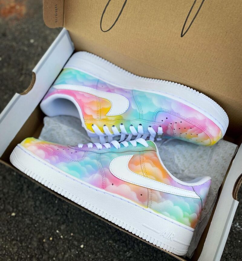 Cloudy Sunset Air Force 1 Custom