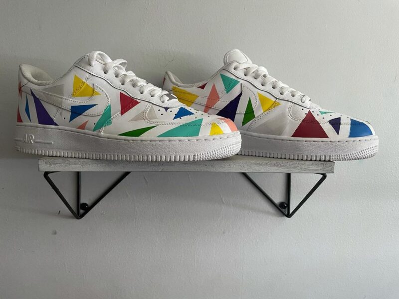 Color Triangle Air Force 1 Custom