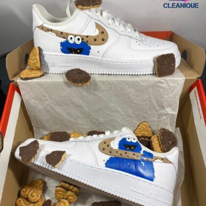 Cookie Monster Air Force 1 Custom