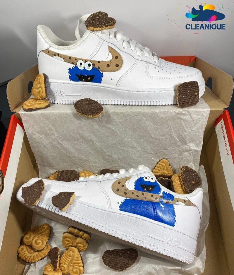 Cookie Monster Air Force 1 Custom