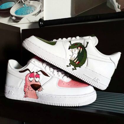 Courage the Cowardly Dog Air Force 1 Custom