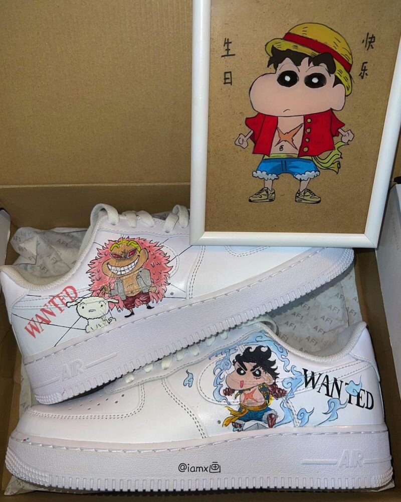 Crayon Shin-chan Air Force 1 Custom