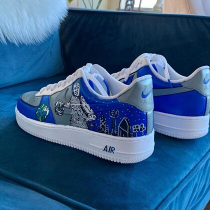 Dallas Mavericks Air Force 1 Custom