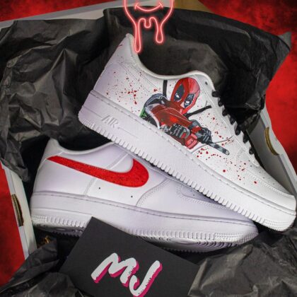 Deadpool Air Force 1 Custom