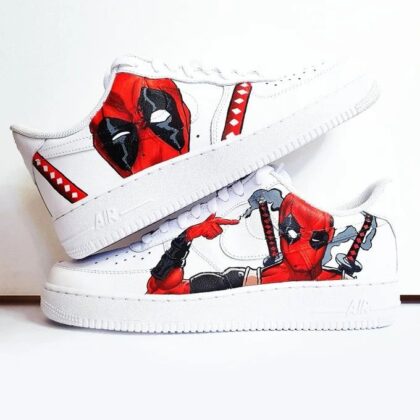 Deadpool Air Force 1 Custom