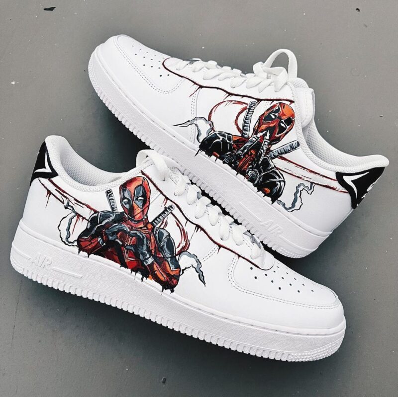 Deadpool Air Force 1 Custom