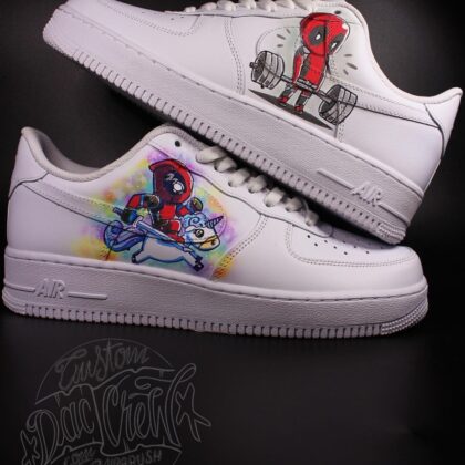 Deadpool Air Force 1 Custom