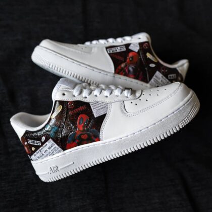 Deadpool Air Force 1 Custom