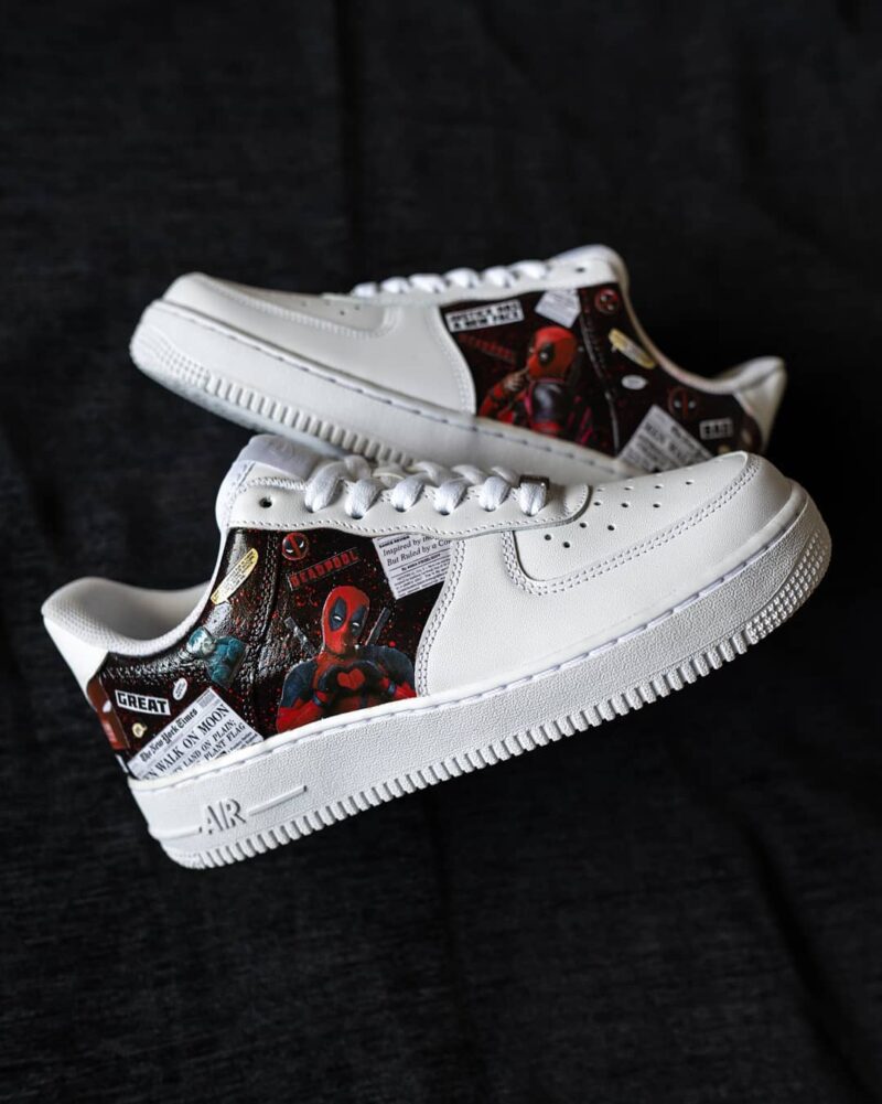 Deadpool Air Force 1 Custom