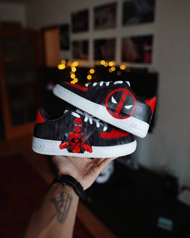 Deadpool Air Force 1 Custom