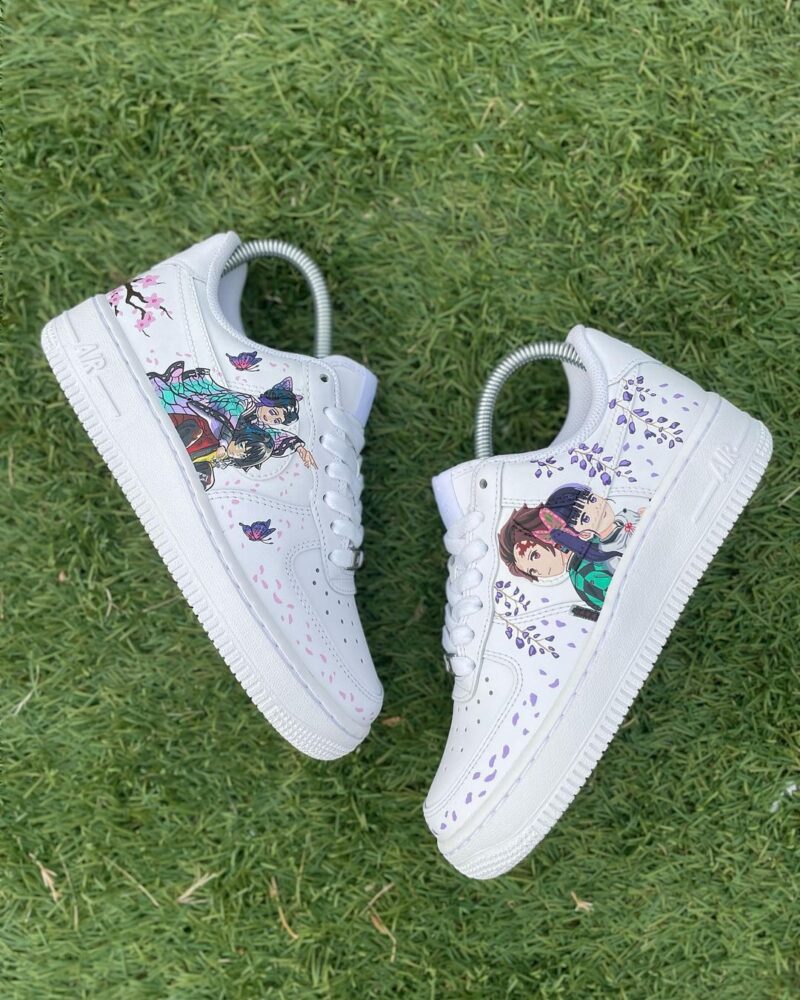 Demon Slayer Kimetsu no Yaiba Air Force 1 Custom