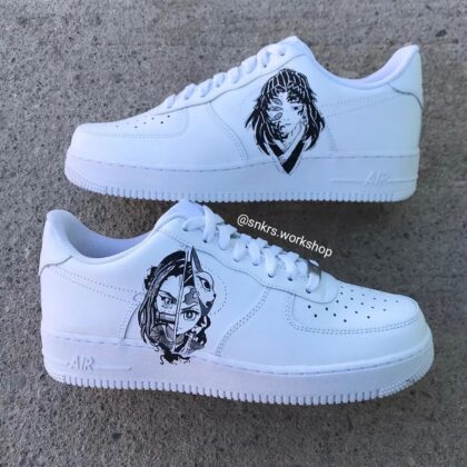 Demon Slayer Kimetsu no Yaiba Air Force 1 Custom