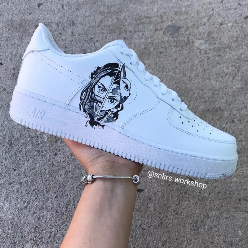 Demon Slayer Kimetsu no Yaiba Air Force 1 Custom