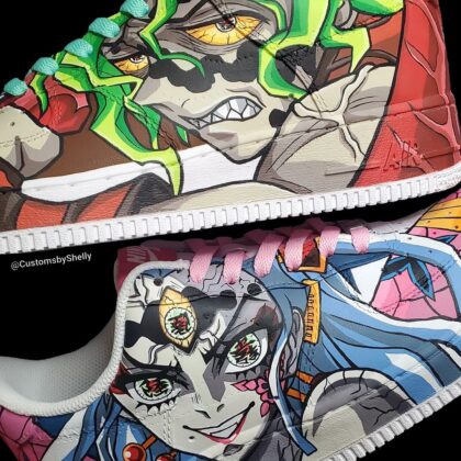 Demon Slayer Kimetsu no Yaiba Air Force 1 Custom